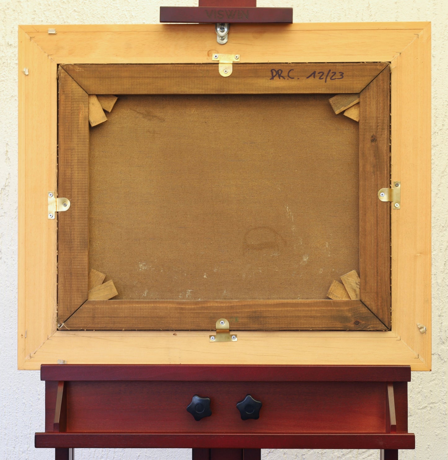 Original painting "Fear comes flying" by Dr. Comax