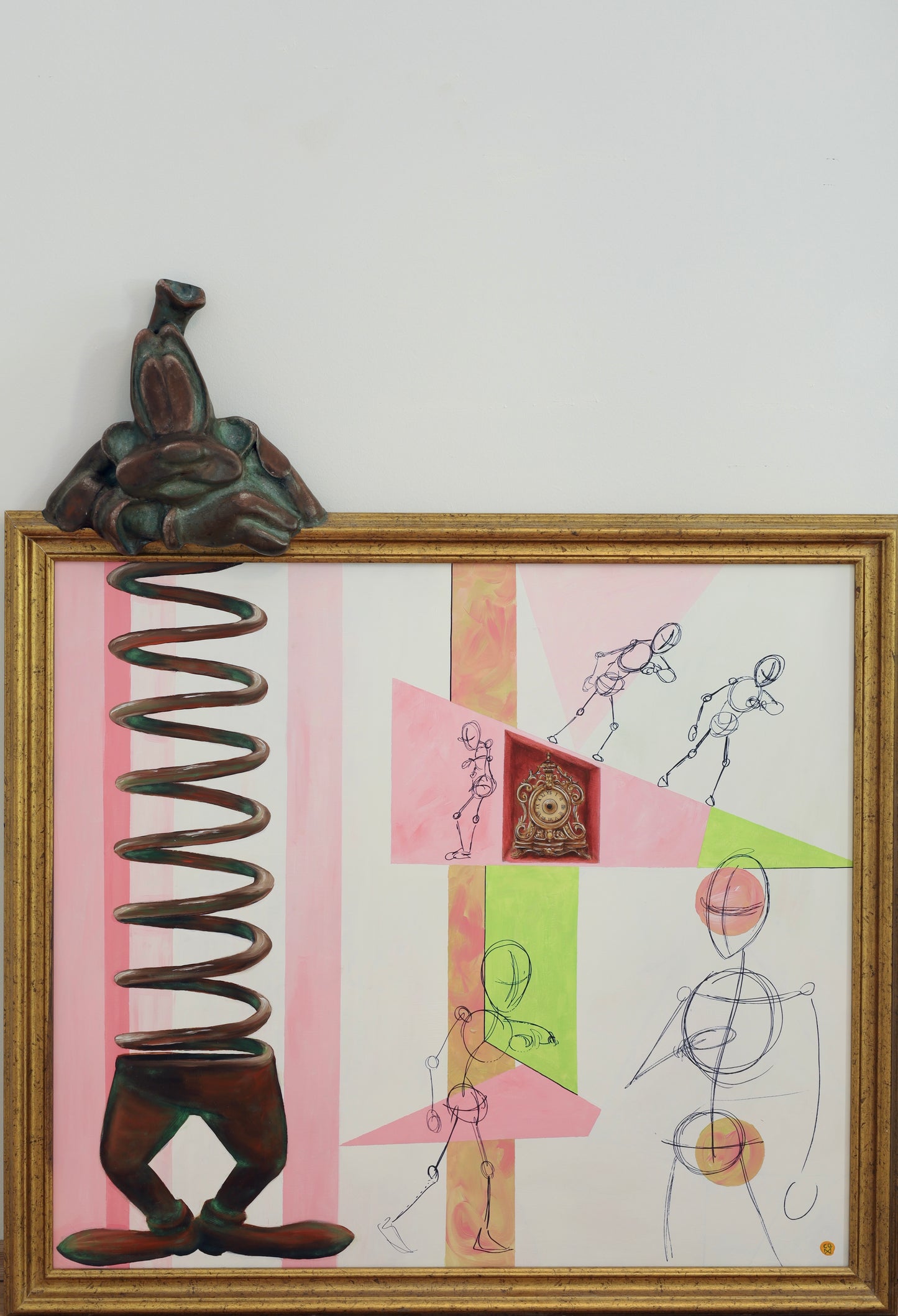 Original Gemälde "Time" by Comax