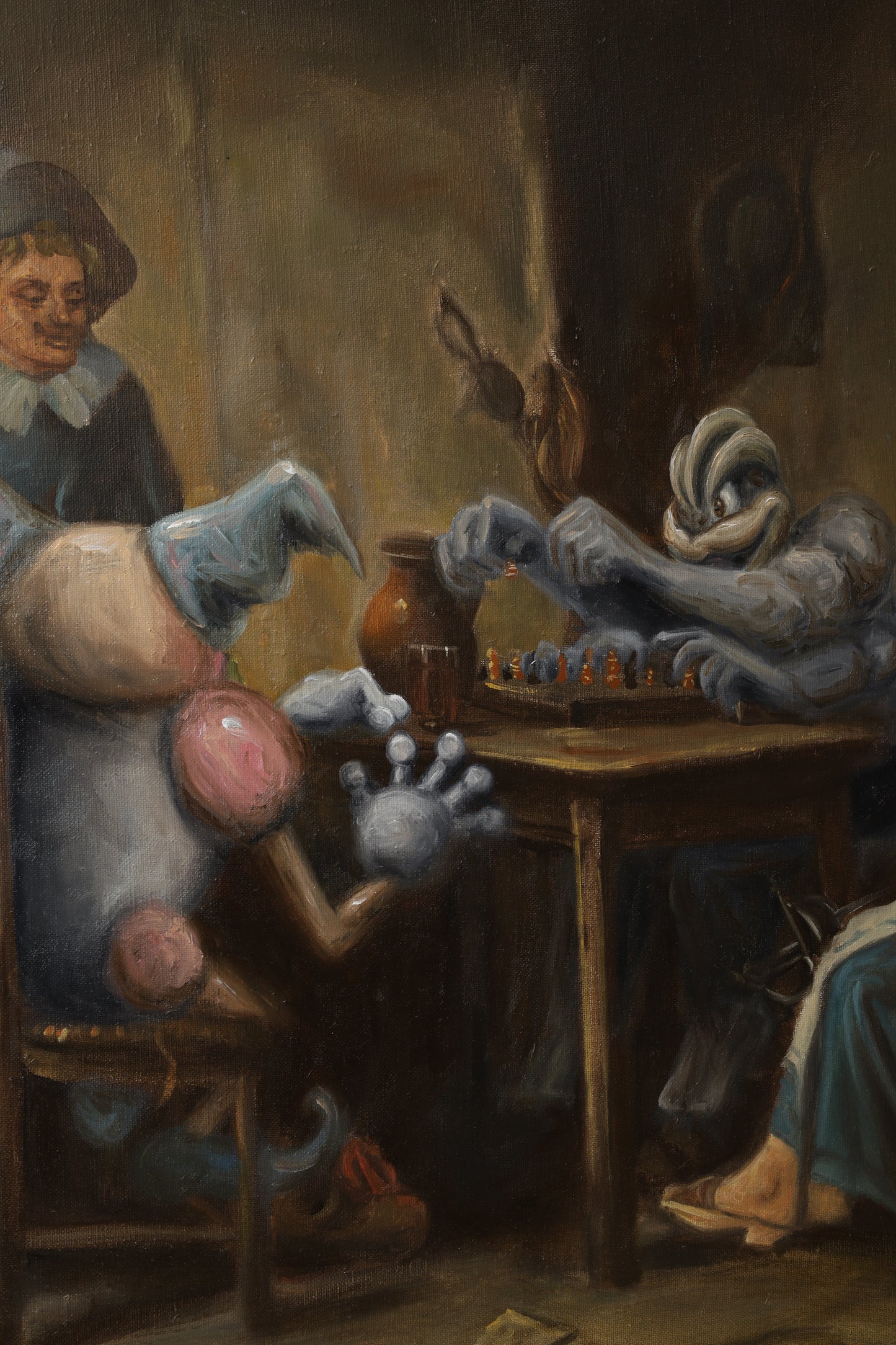 Original Gemälde "Showdown" by Dr. Comax
