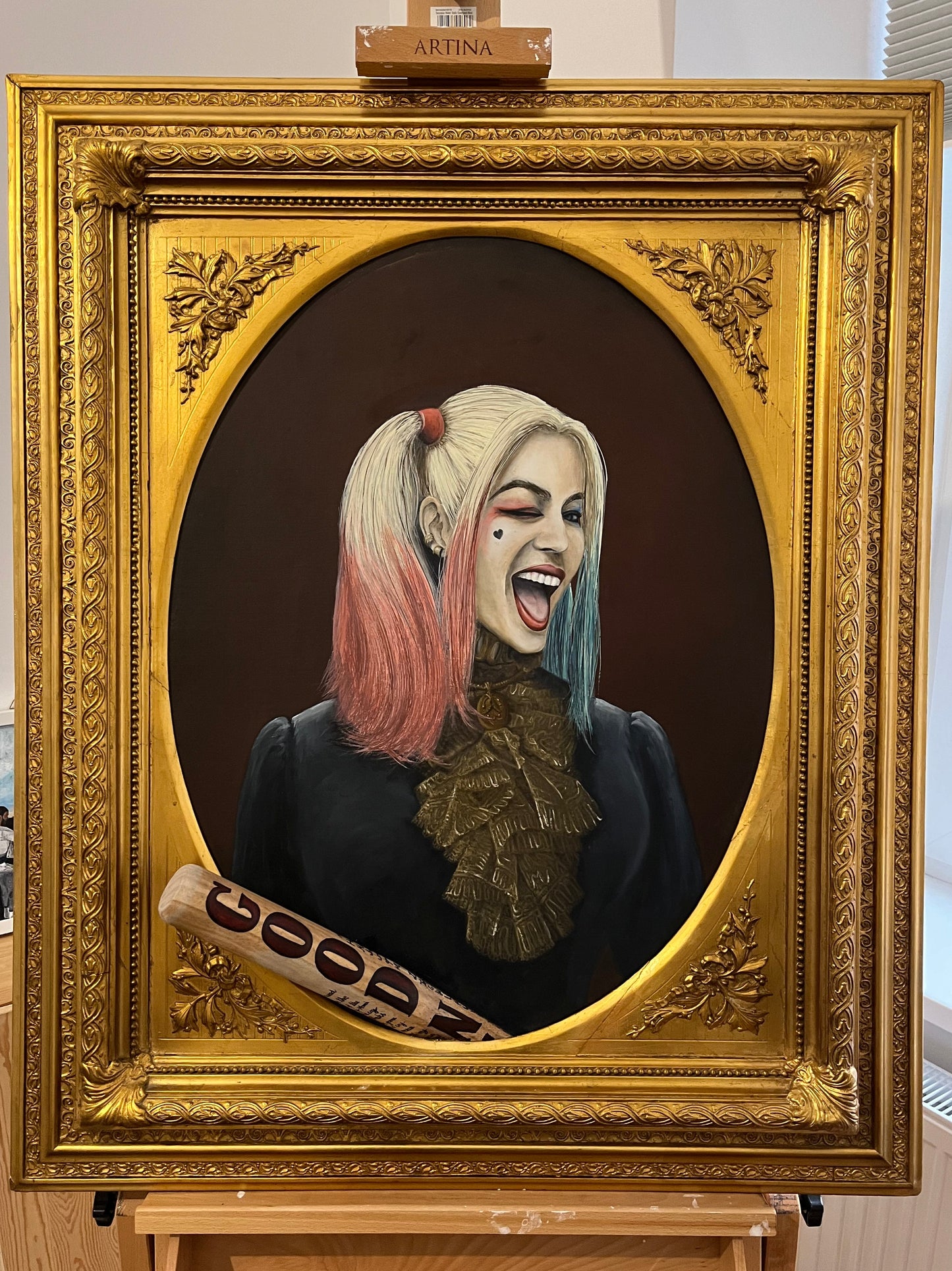 Original Gemälde "Portrait of a Doctor" by Dr. Comax