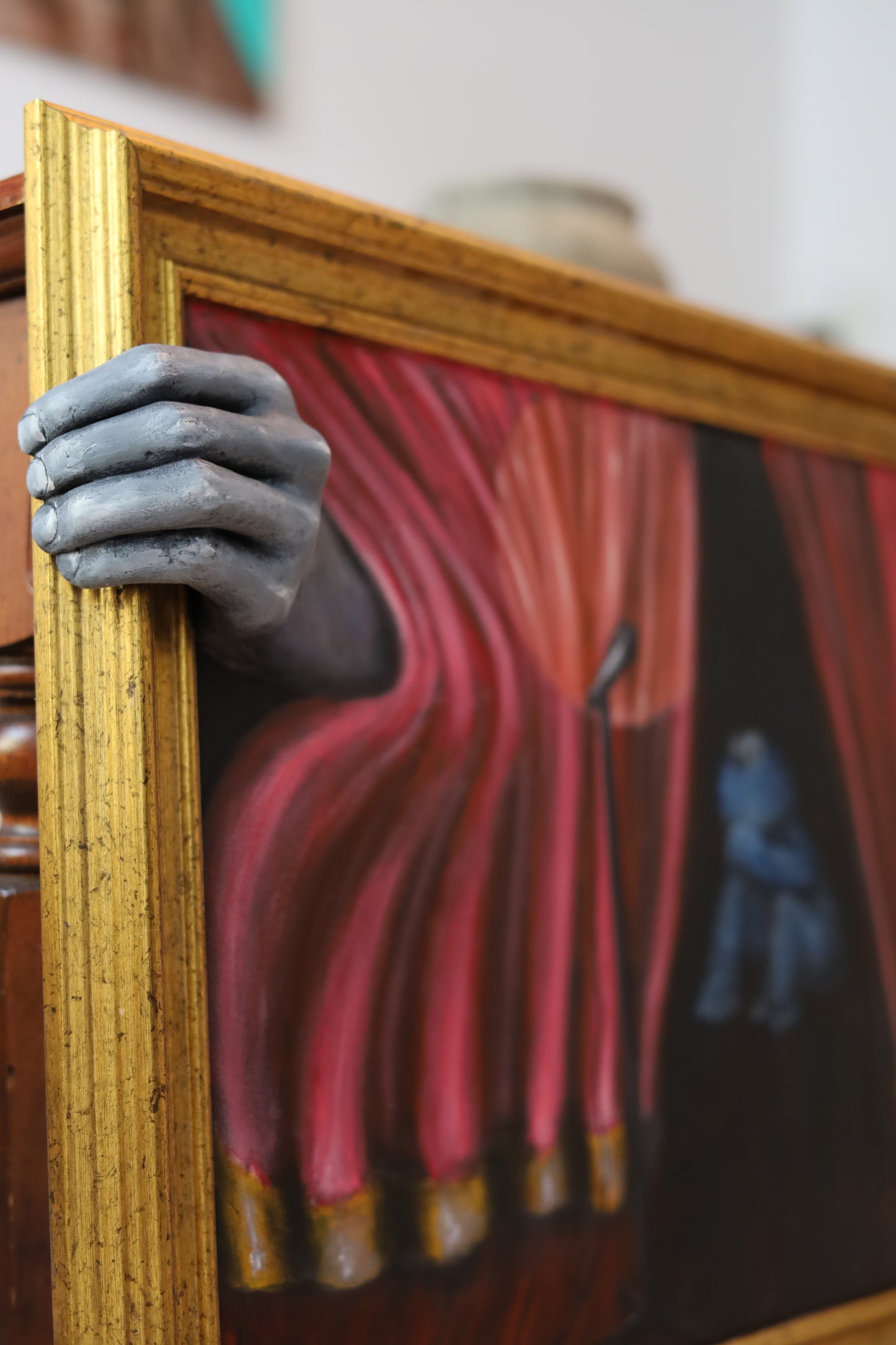 Original Gemälde "Stage fright" by Comax