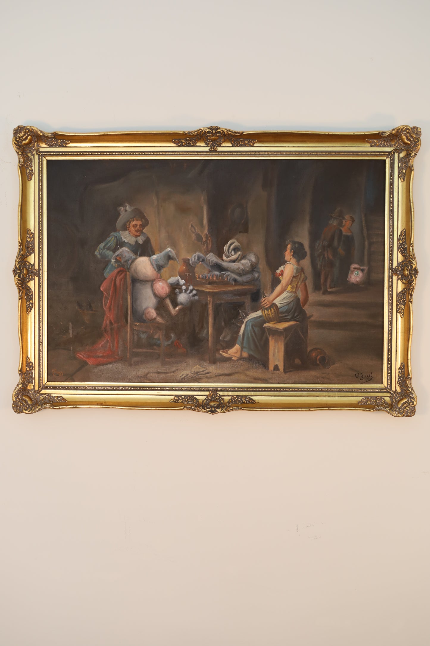 Original Gemälde "Showdown" by Dr. Comax