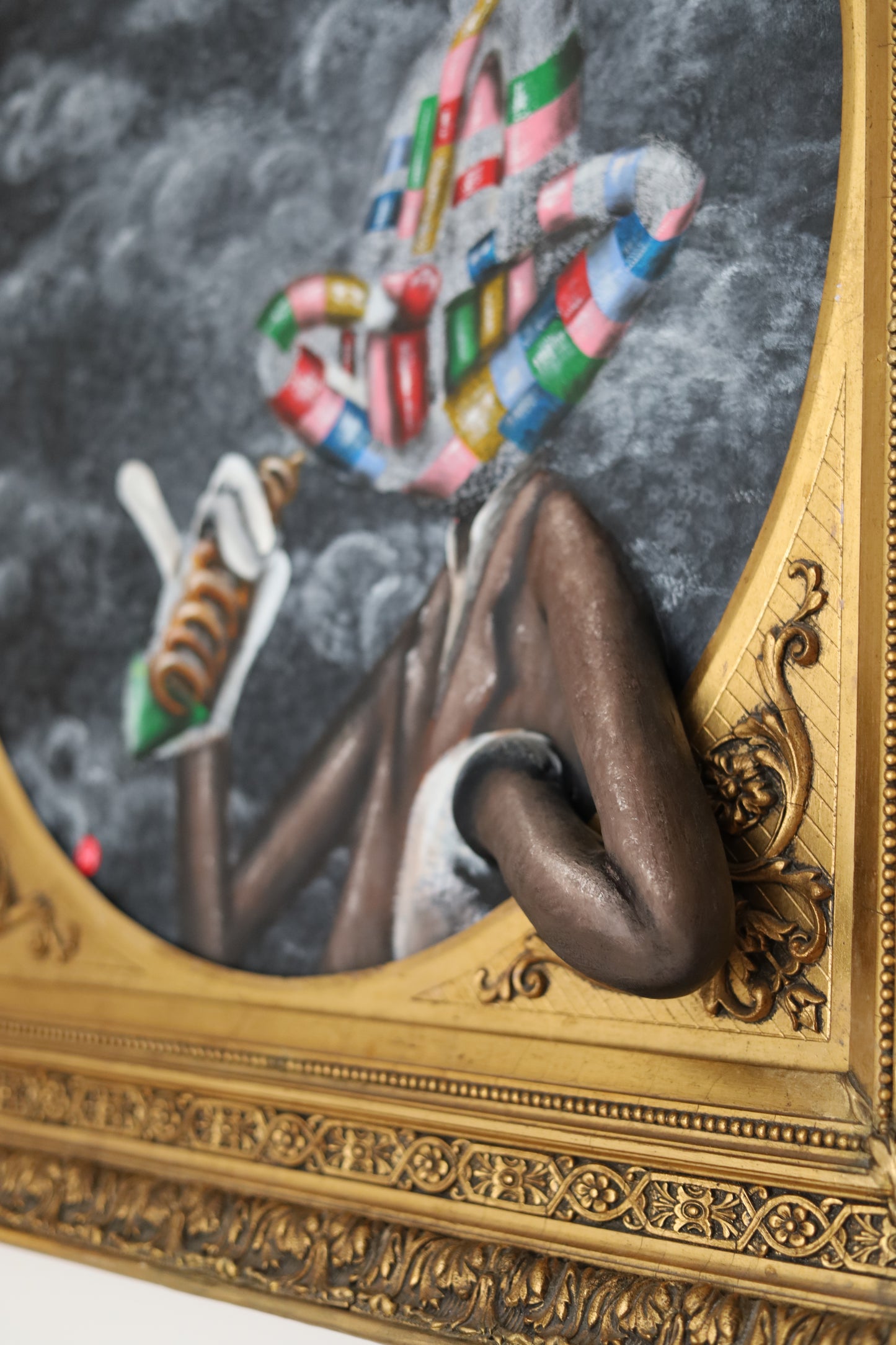 Original Gemälde "Snack in the clouds" by Comax