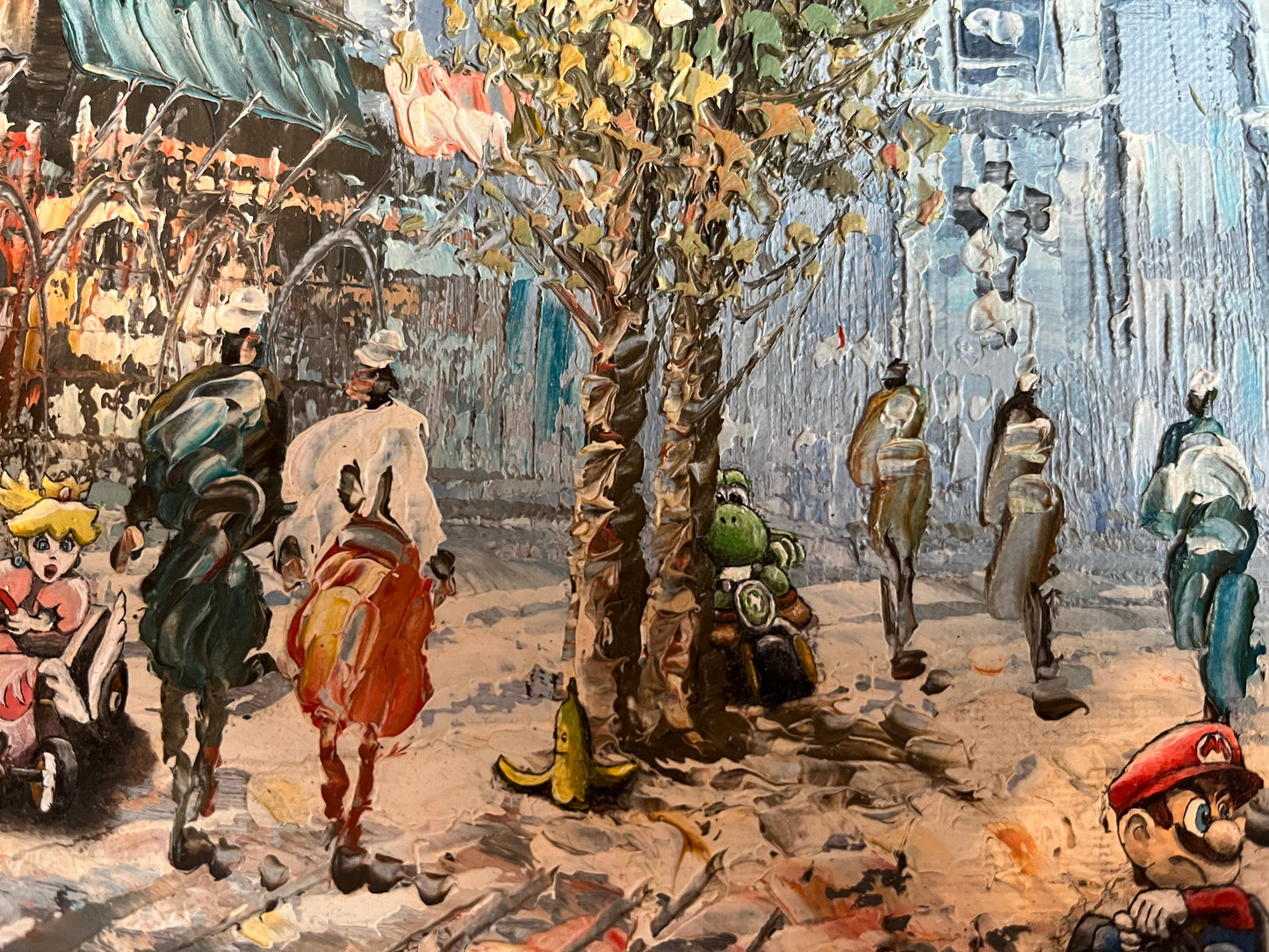 Original Gemälde "Paris racing" by Dr. Comax