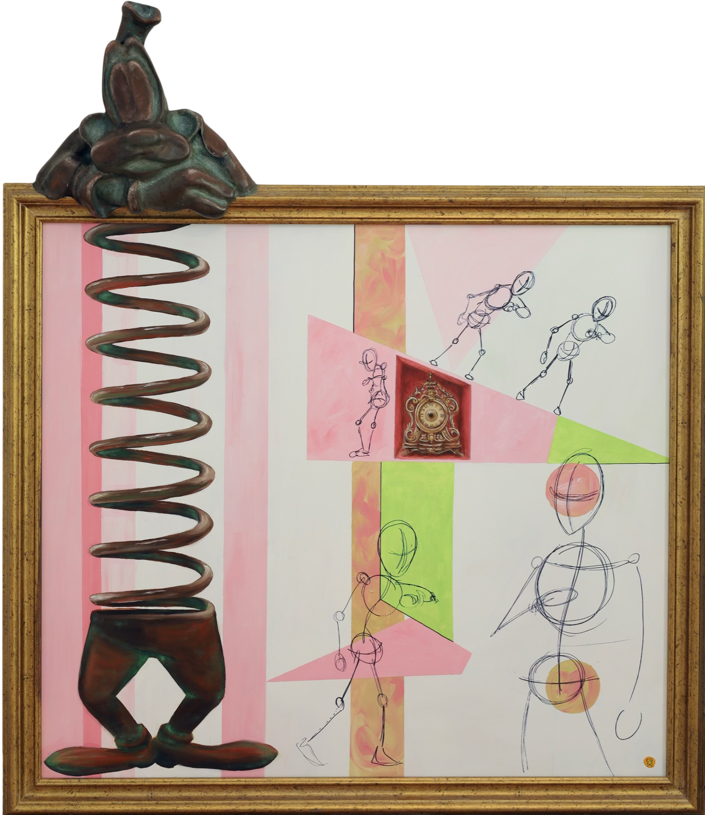 Original Gemälde "Time" by Comax