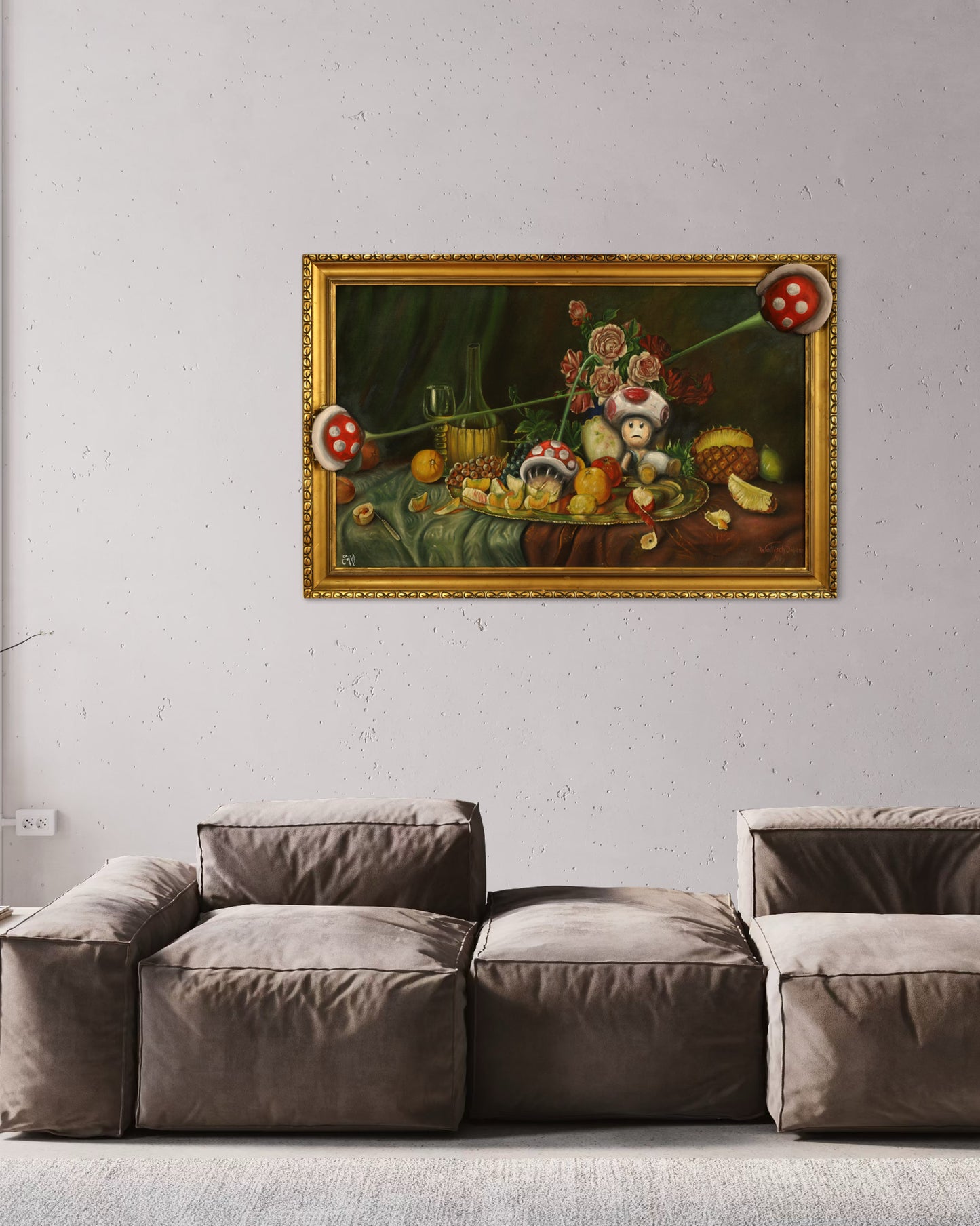 Original Gemälde "The unruly Plant" by Dr. Comax