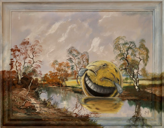 Original Gemälde "Cry me a river" by Dr. Comax