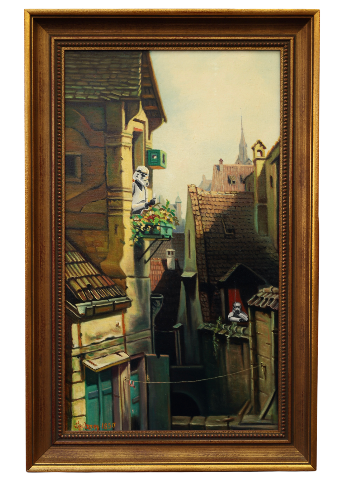 Original Gemälde "Coffee and cigarette" by Dr. Comax