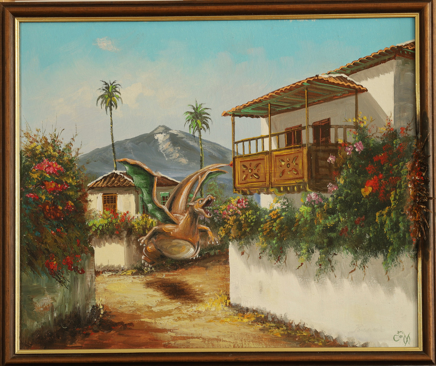 Original Gemälde "Spitting Flowers" by Dr. Comax