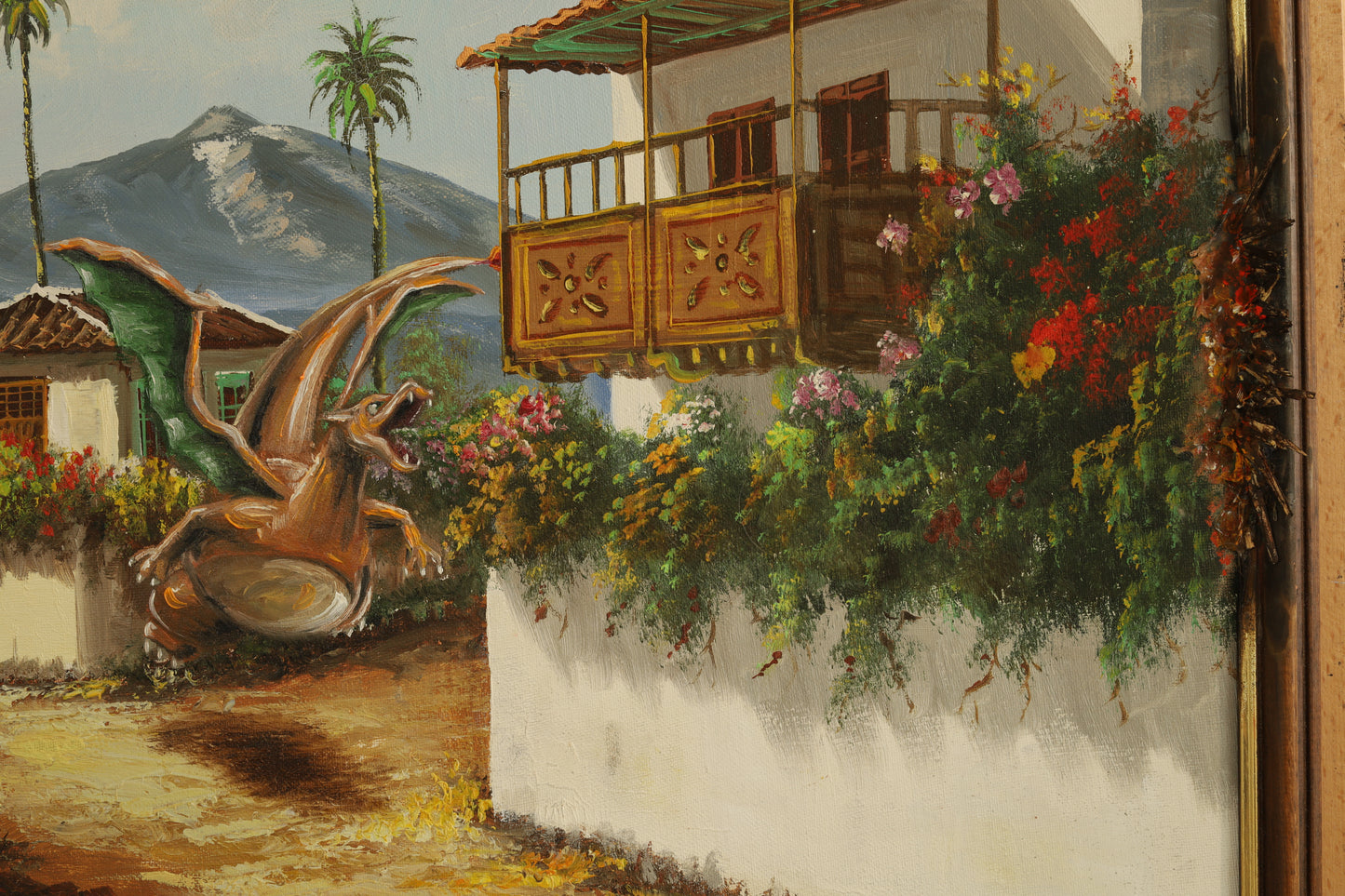 Original Gemälde "Spitting Flowers" by Dr. Comax
