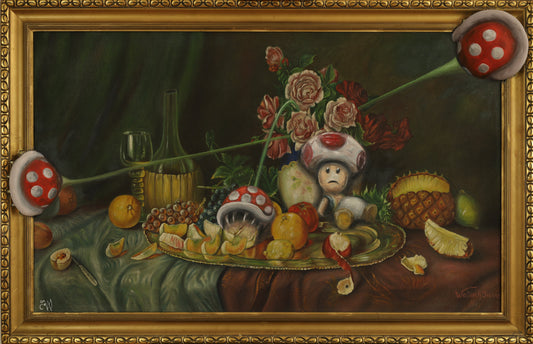 Original Gemälde "The unruly Plant" by Dr. Comax