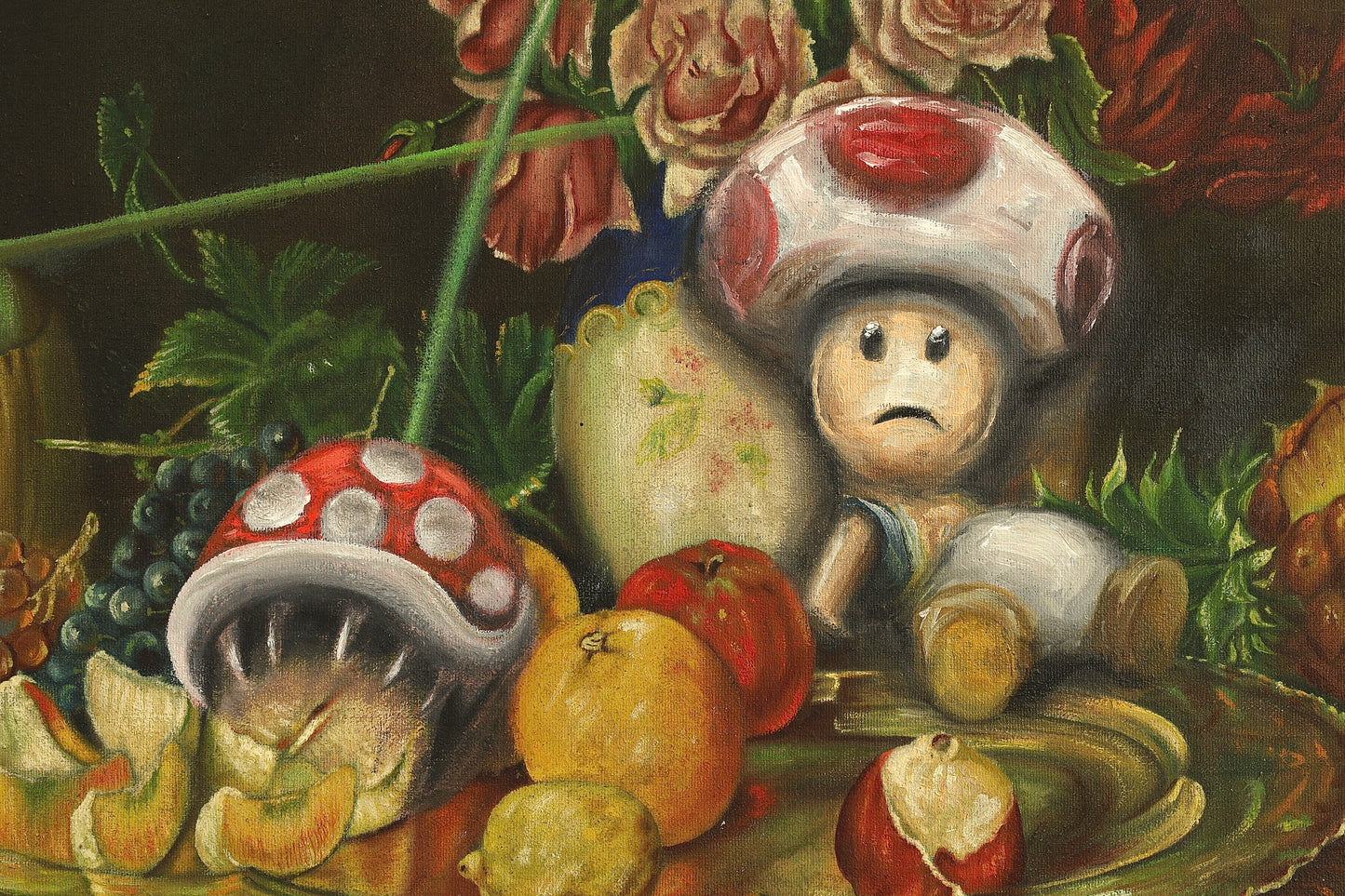 Original Gemälde "The unruly Plant" by Dr. Comax