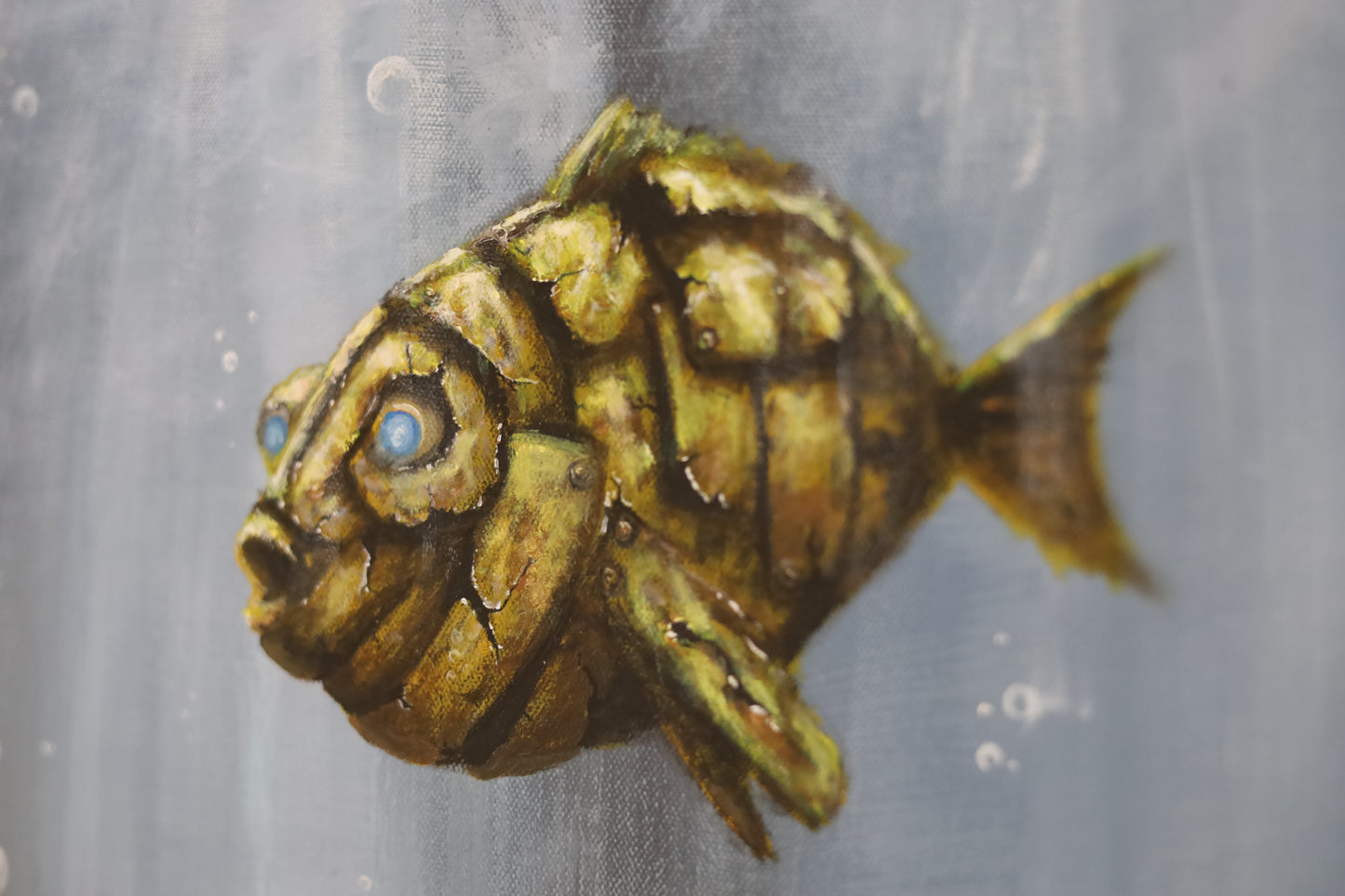 Original Gemälde "Deep Diver" by Comax