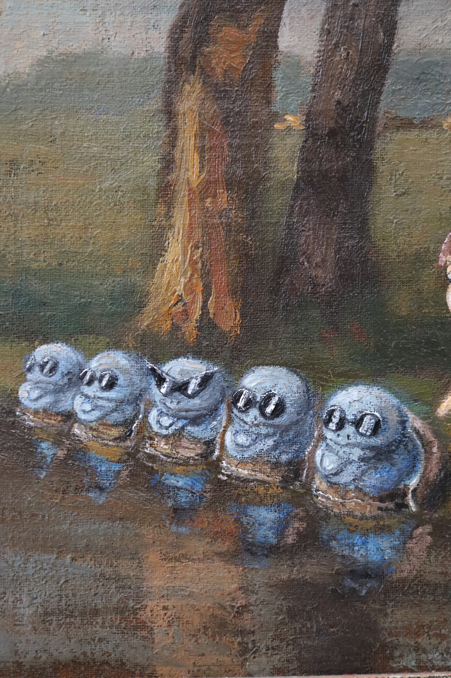 Original Gemälde "Disturbing scene"