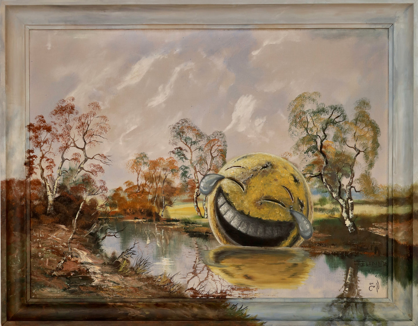 Original Gemälde "Cry me a river" by Dr. Comax
