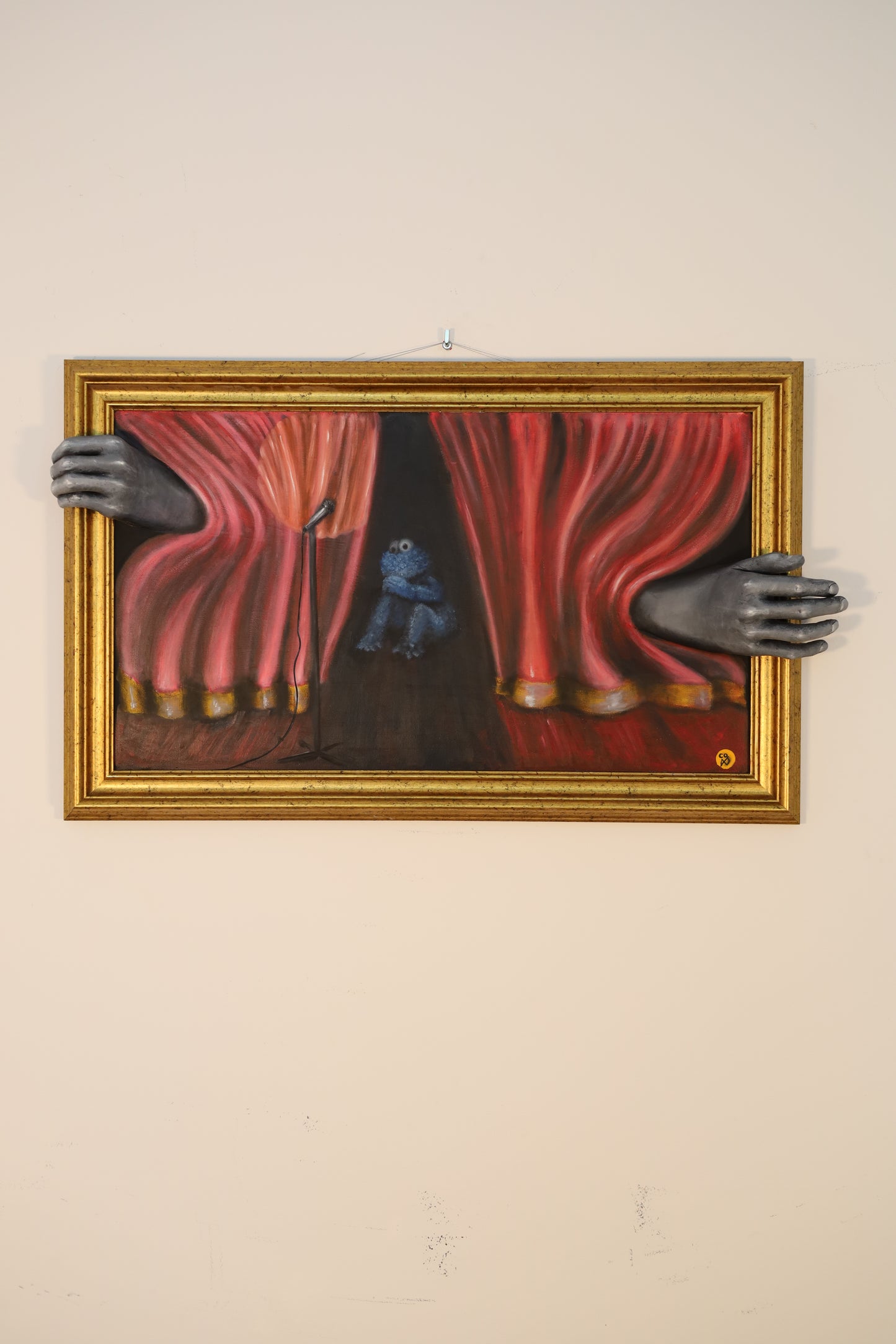 Original Gemälde "Stage fright" by Comax
