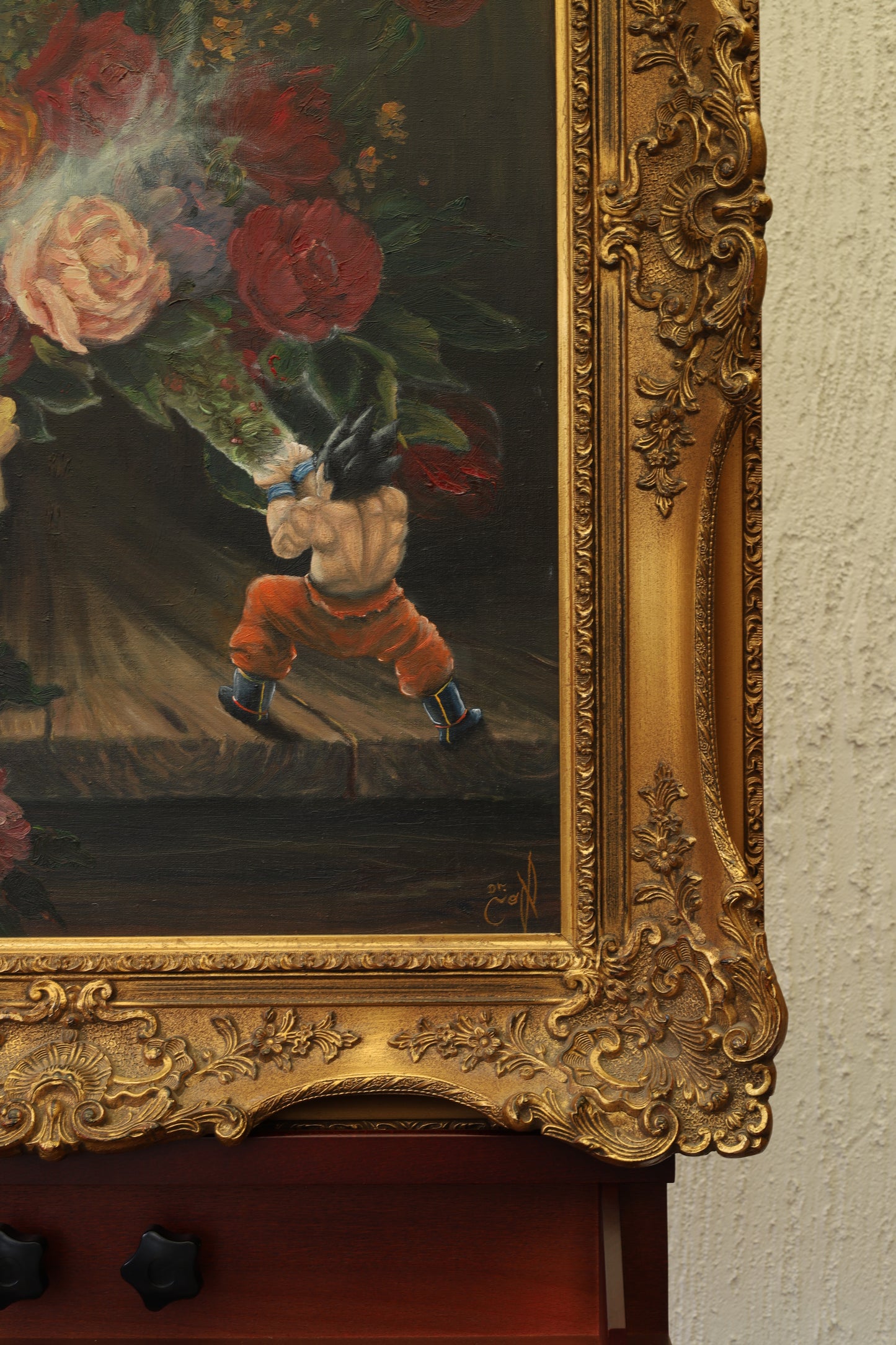 Original Gemälde "Out of the dark" by Dr. Comax