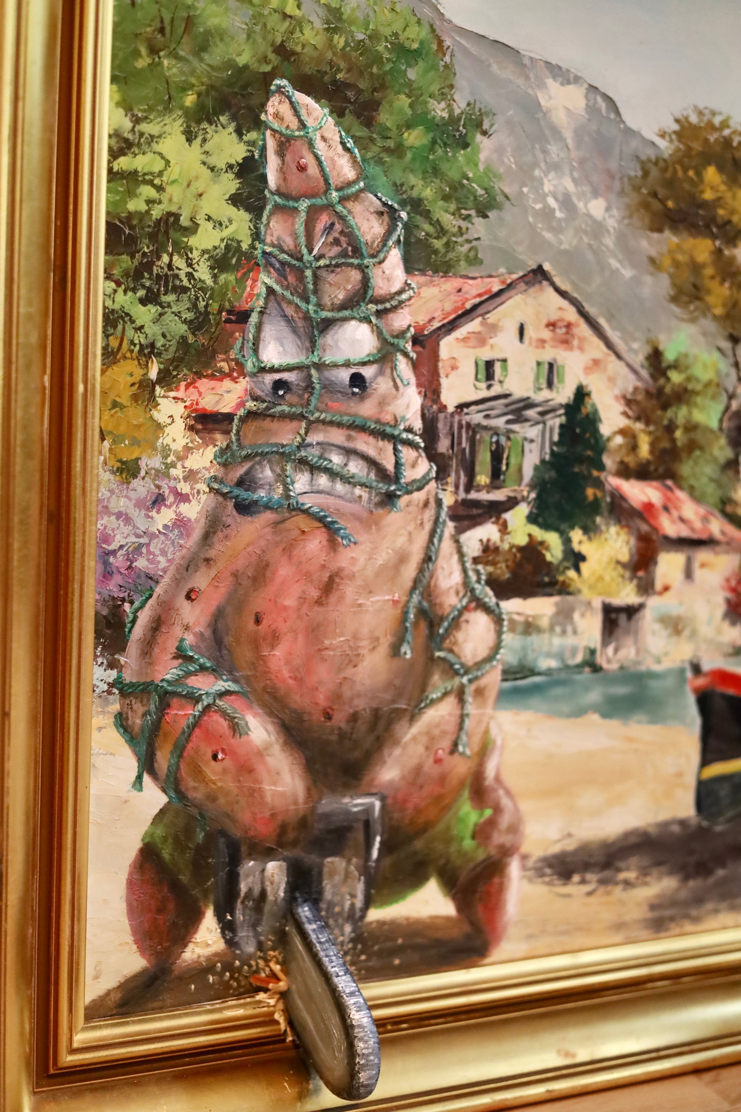 Original Gemälde "The Ocean fights back pt. 2" by Dr. Comax