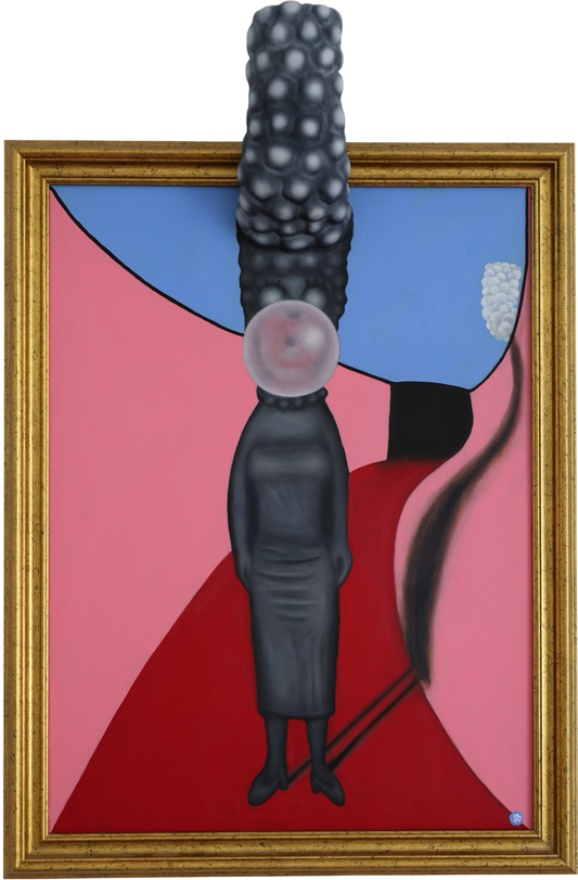Original Gemälde "Hair" by Comax
