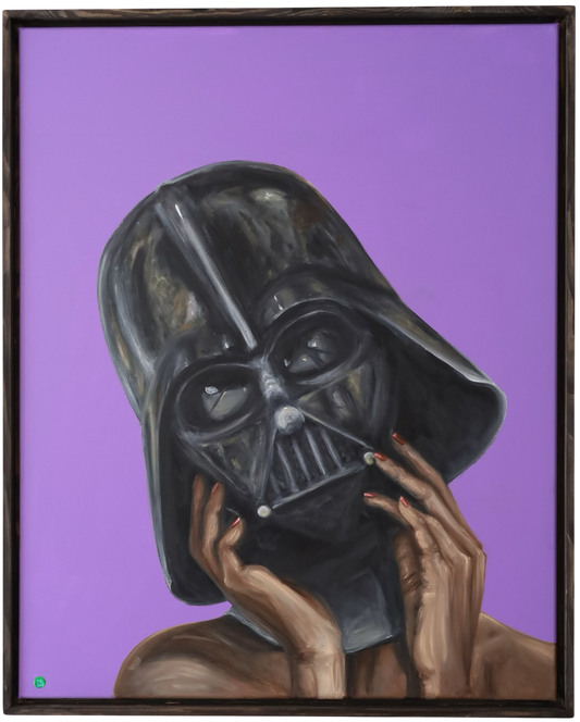 Original Gemälde "Portrait outta space pt.3" by Comax