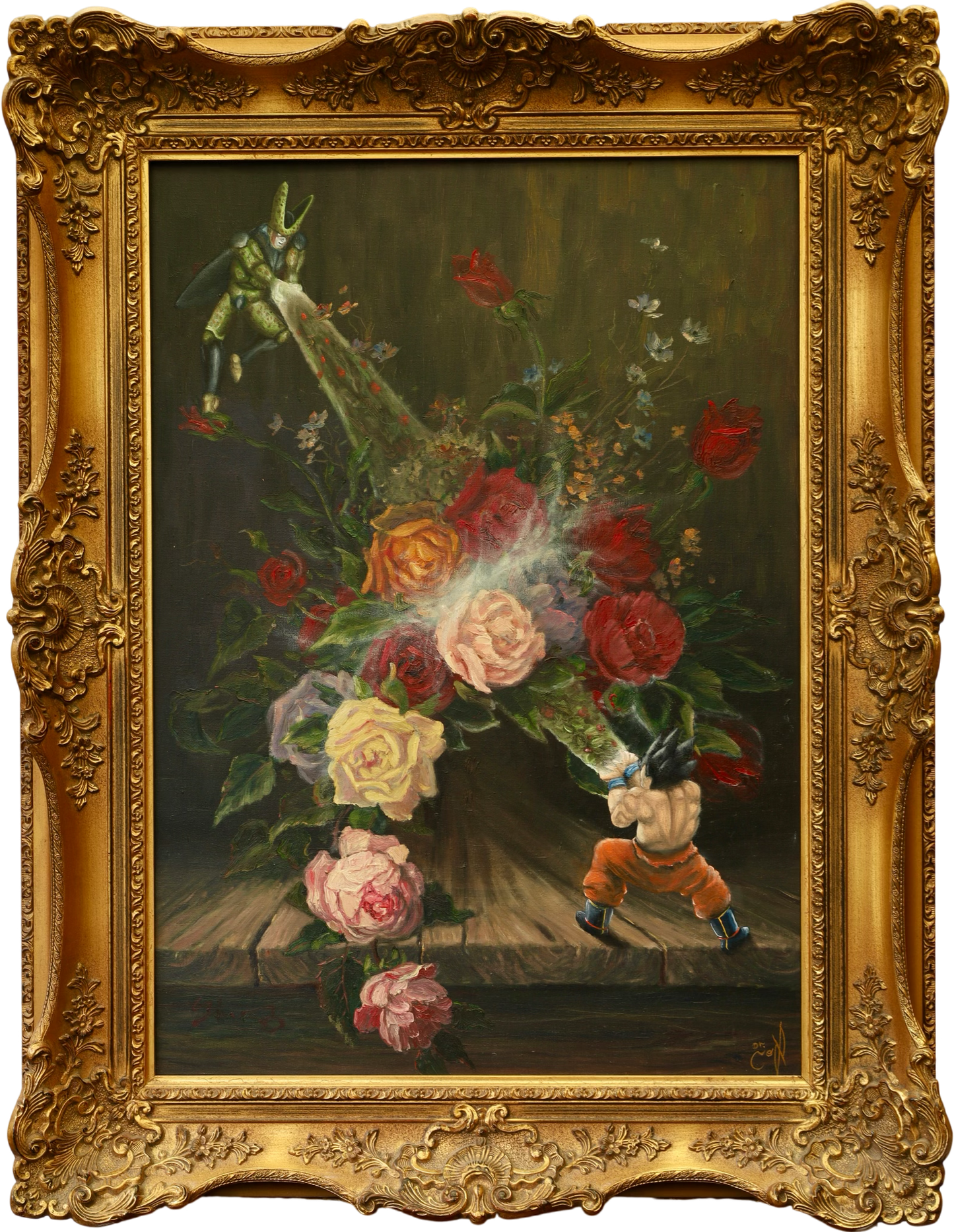 Original Gemälde "Out of the dark" by Dr. Comax