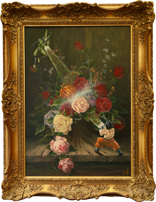 Original Gemälde "Out of the dark" by Dr. Comax